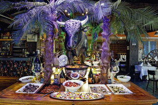 Das vielfältige Buffet zum Rodizio